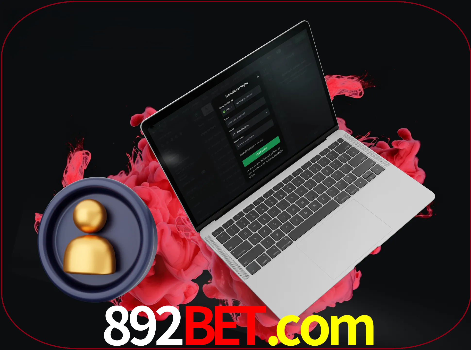 No cabeçalho do site 892bet, clique no botão que o levará a um formulário especial onde terá de introduzir as suas informações actuais.